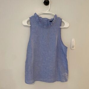 J Crew linen tank XS